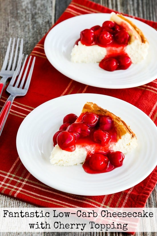 Fant Stica Tarta De Queso Baja En Carbohidratos Con Cobertura De