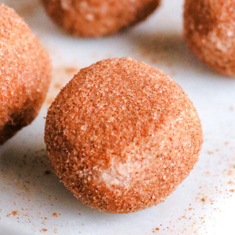 bomba de pastel de calabaza regordeta de primer plano