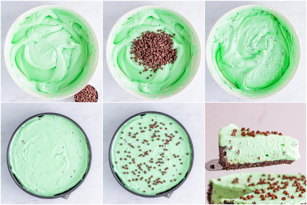 como hacer cheesecake de chocolate con menta