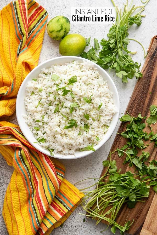 Receta Fácil De Arroz Instantáneo Con Cilantro Y Limón Cocina Facil