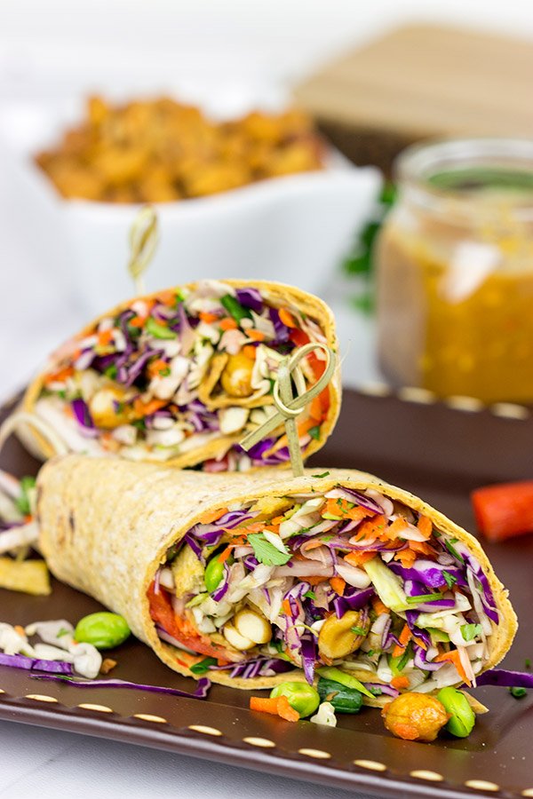 recetas de wraps saludables