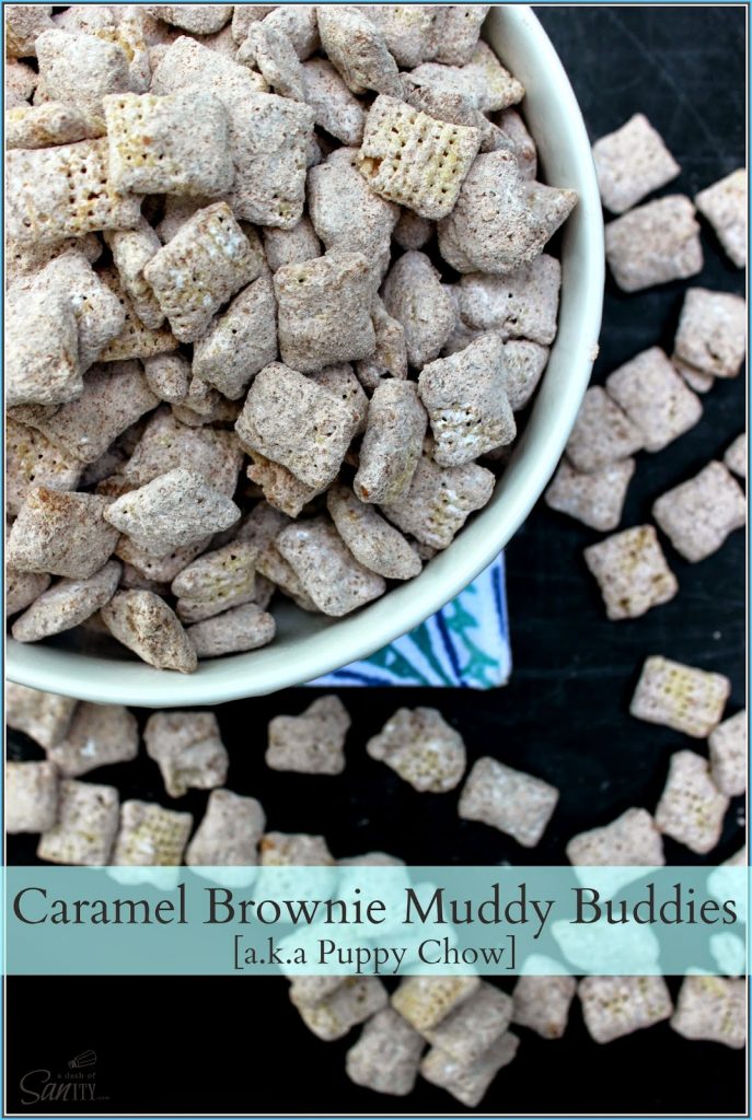 Caramelo de Brownie Muddy Buddies.