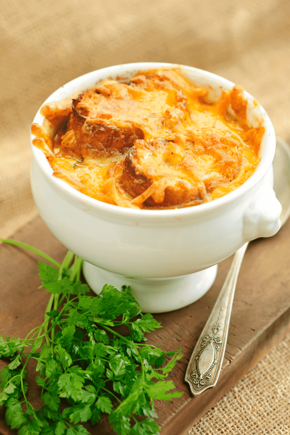 Sopa De Cebolla Francesa Mujer Pionera