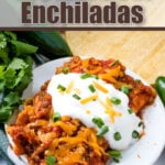 También extraño las enchiladas en el plato