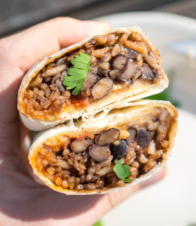 17 Deliciosas Recetas De Burritos Veganos Que Te Encantarán Cocina Facil 9813