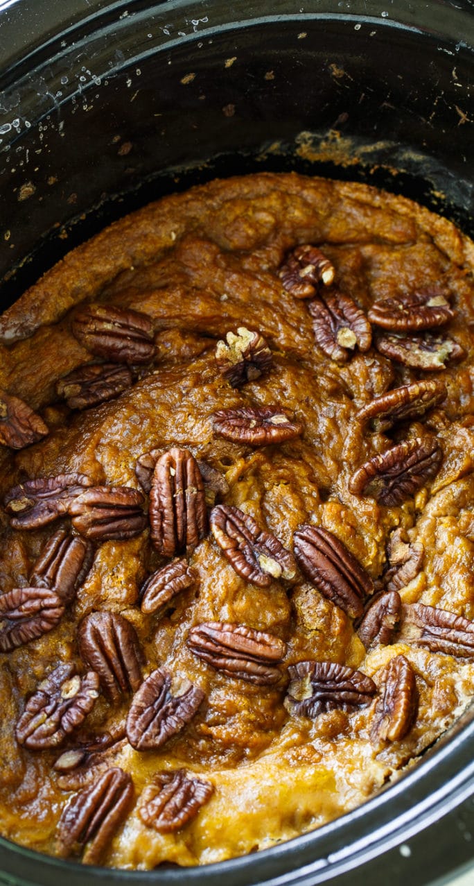 Pastel de Calabaza en Olla de Cocción Lenta