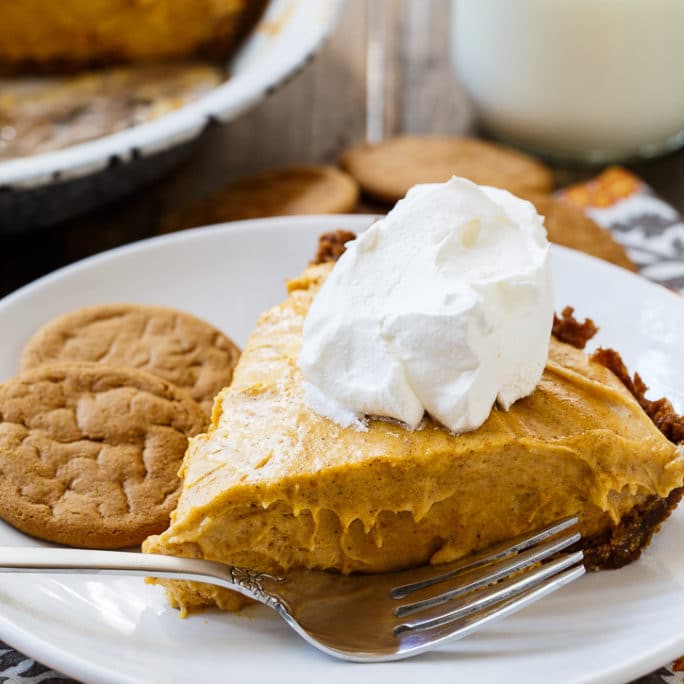 Pastel de calabaza con malvavisco