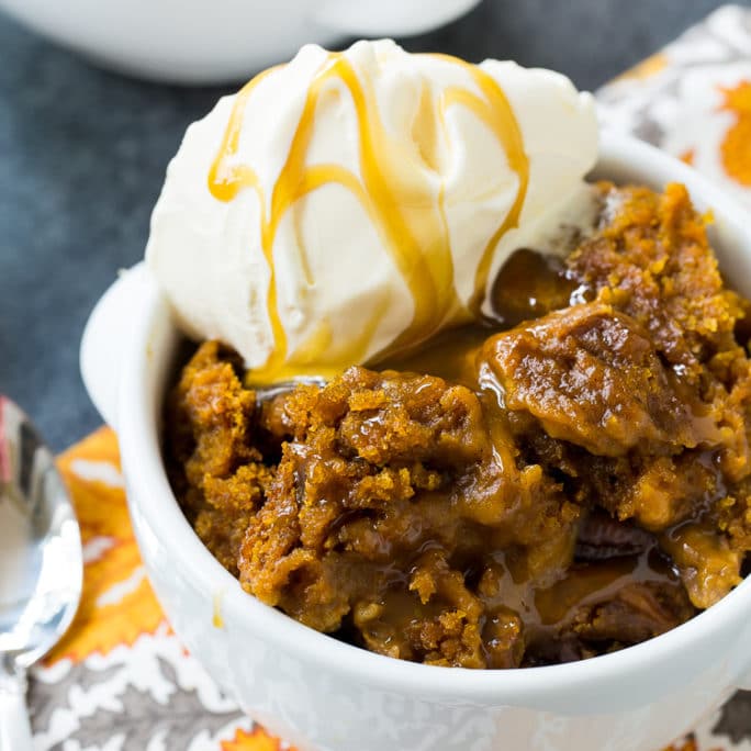 Pastel de Calabaza en Olla de Cocción Lenta