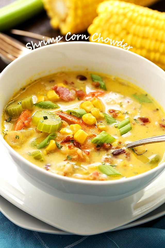 Sopa de camarones - Cocina Facil