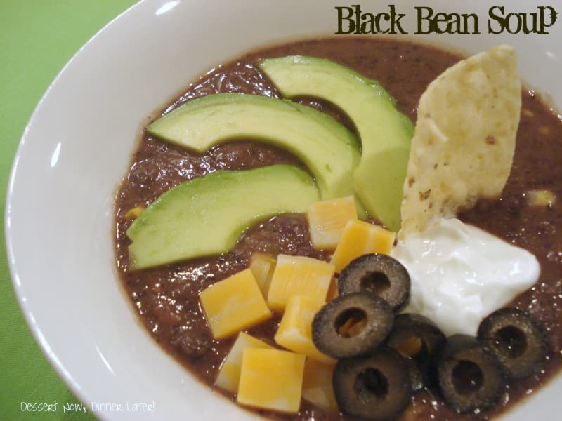 Sopa De Frijol Negro - Cocina Facil